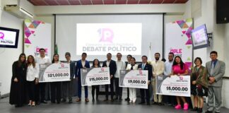 OPLE Veracruz llevó a cabo con gran éxito final de Concurso Juvenil Partidista de Debate Político 2023
