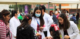 Llega “Salud en tu colonia” a Las Minas en Xalapa .