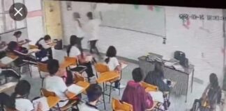 Alumno ataca con navaja a maestra en secundaria de #Coahuila #Video #ImagenesSensibles