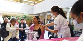 Se suma Congreso a campaña nacional de vacunación contra la influenza 2023 .