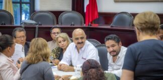 Ricardo Ahued preside lunes de audiencias ciudadanas en Palacio Municipal