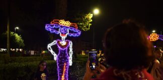 Día de Muertos en el Centro de Xalapa .