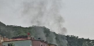 Fuerte incendio en departamento de la zona habitacional Xalapa 2000 #Video