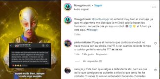 Bad Bunny es desafiado por la inteligencia artificial.