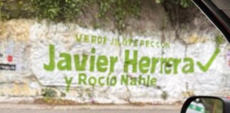 Las bardas de Javier Herrera Foto de Somos Xalapa