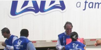 Fundación LALA y productores de leche en La Laguna envían 200 toneladas de alimento a Guerrero