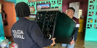 Activan Plan Tajín por desbordamiento de Río en Agua Dulce #Veracruz