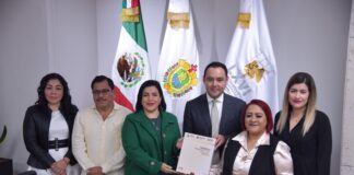 Recibe Legislatura el Proyecto de Presupuesto de Egresos 2024.