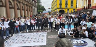 “No nos vamos a ir, nos atiende hoy o mañana, responden colectivos a Cuitlàhuac García quien emplaza reunión en 18 días.