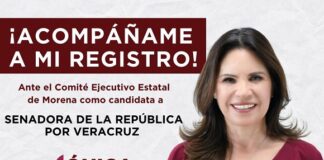 Mónica Robles se registra en busca de un escaño