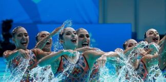 Tras 28 años de ausencia Natación Artística su boleto a Juegos Olímpicos con un oro #Santiago2023.