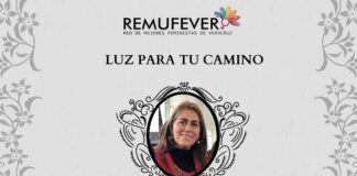 Pesar por el fallecimiento de la activista Paz Cervantes Lima #Xalapa
