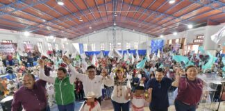 Los municipios serranos de Veracruz reciben a Rocío Nahle.