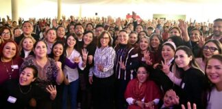 Mujeres veracruzanas en Morena, formadas con una visión social y de servicio: Rocío Nahle