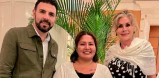 La Médica mexicana Michelle Rabel logra salir de la franja de Gaza.