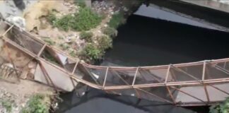 Se desploma puente y deja 13 lesionados en el Estado de México #Video .