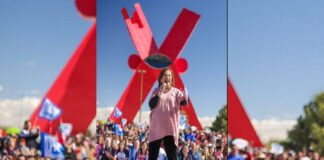 #XochitlGálvez anuncia creación de un Sistema de cuidados al iniciar precampaña. #CdJuárez