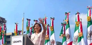 Xóchitl Gálvez llamó a romper con el pacto patriarcal y repudió la violencia de género.