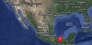 Se registra Sismo de 5.9  con epicentro en Oaxaca