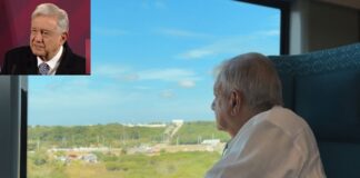 AMLO justifica fallas en el tren Maya y promete que poco a poco mejorará el servicio
