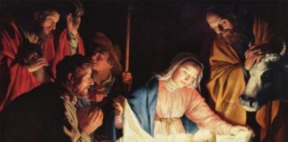La historia del nacimiento de Jesucristo .
