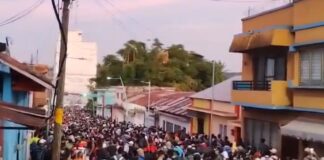 Miles de migrantes inician esta navidad protesta contra la cerrazón del Gobierno mexicano #Chiapas