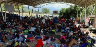 Más de 8 mil personas avanzan hacia Oaxaca en caravana migrante .
