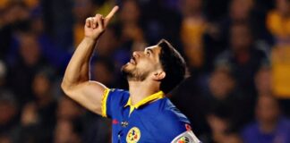 América 1-1 Tigres partido de Ida en la gran final .