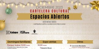 Xalapa recibe la Navidad con foro musical y caravana este 6 de diciembre .