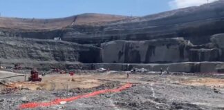 Recuperan restos del séptimo minero en “El Pinabete”.