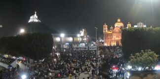 Fervor Guadalupano a cañonazos .