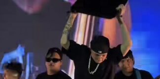 Peso Pluma de nuevo en la controversia por su comportamiento violento durante un concierto