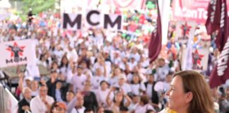 Rocío Nahle confía en que no habrá fracturas por candidaturas en Morena.