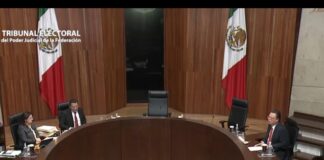 Ponen trampa a Presidente del TEPJF y así terminó la sesión del tribunal electoral.
