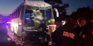 Un muerto y 20 heridos saldo de accidente en la Veracruz – México