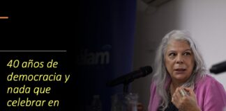 40 años de democracia y nada que celebrar en Argentina .