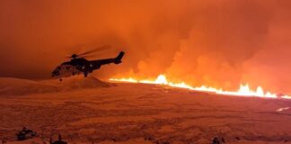 Lo que se sabe del volcán al norte de Grindavik, en Islandia.