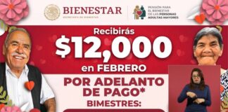 Personas pensionadas del Bienestar recibirán pagos adelantados