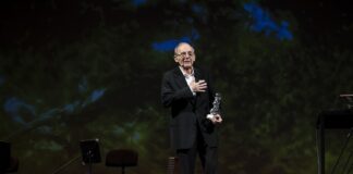 Emilio Gutiérrez Cabada recibe el Premio Málaga del Festival de Teatro .
