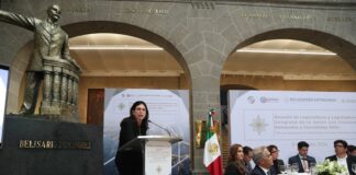 En red diplomática debe haber más mujeres con altos niveles jerárquicos y de toma de decisiones: Marcela Guerra.