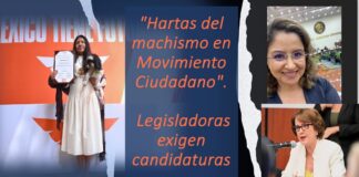 “Hartas Del Machismo En Movimiento Ciudadano”. Legisladoras Exigen Candidaturas