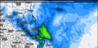 Emiten #AvisoEspecial por frente frío 22-Lluvia-Norte en Veracruz.
