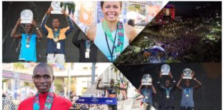 Kenianos dominan el Maratón y el Medio Maratón Life Time Miami 2024.