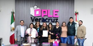 OPLE Veracruz firma Convenio de Colaboración con la Asociación Mexicana de Consejeras Estatales Electorales