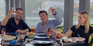 Samuel García destapa a Jorge Álvarez Máynez como candidato presidencial de MC.