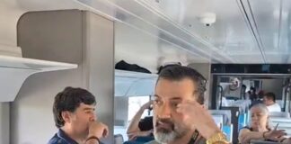 Por otra falla mecánica en el tren maya varan a turistas por 4 horas y suspenden viajes .