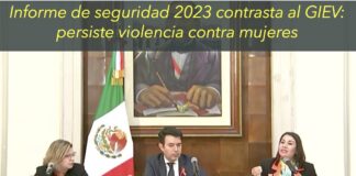 Informe de seguridad 2023 contrasta al GIEV: persiste violencia contra mujeres .
