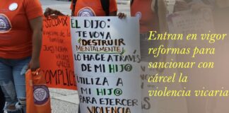 Entran en vigor reformas para sancionar con cárcel la violencia vicaria .