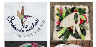 “Bordamos, luchamos, resistimos”.