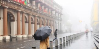 A partir de este miércoles se espera lluvias fuertes agua nieve y bajas temperaturas